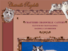 Tablet Screenshot of chatouille.ca